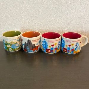 Espresso Starbucks Disney Park Mugs